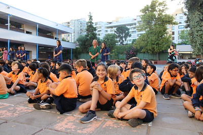 Inicio año escolar colegio San Juan Evangelista